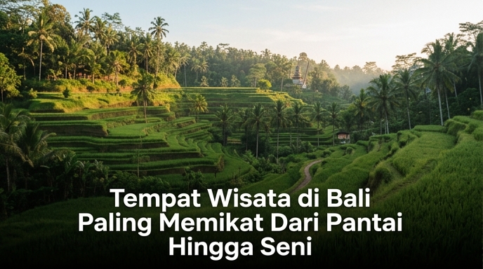 Tempat Wisata di Bali Paling Memikat Dari Pantai Hingga Seni Ubud