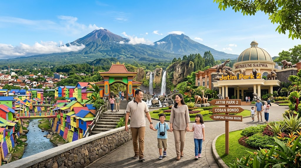 Wahana Hiburan Modern dan Edukasi Keluarga di Kota Batu