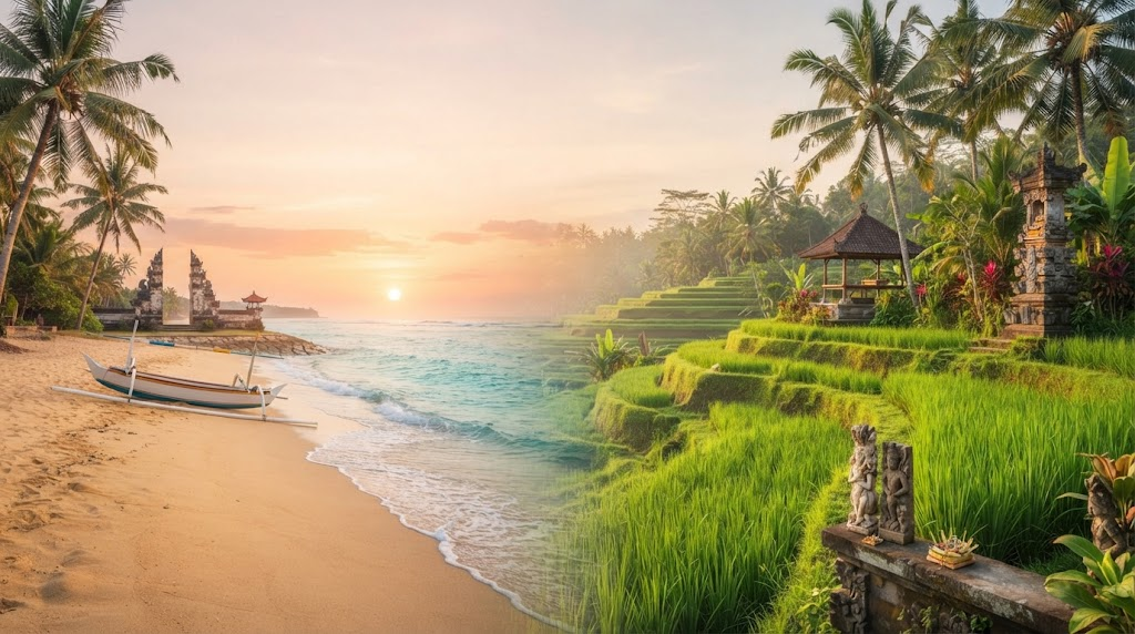 Menikmati Pesona Eksotis dan Sunset Megah di Bali Selatan